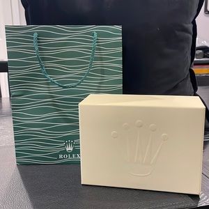 Rolex Box and Bag